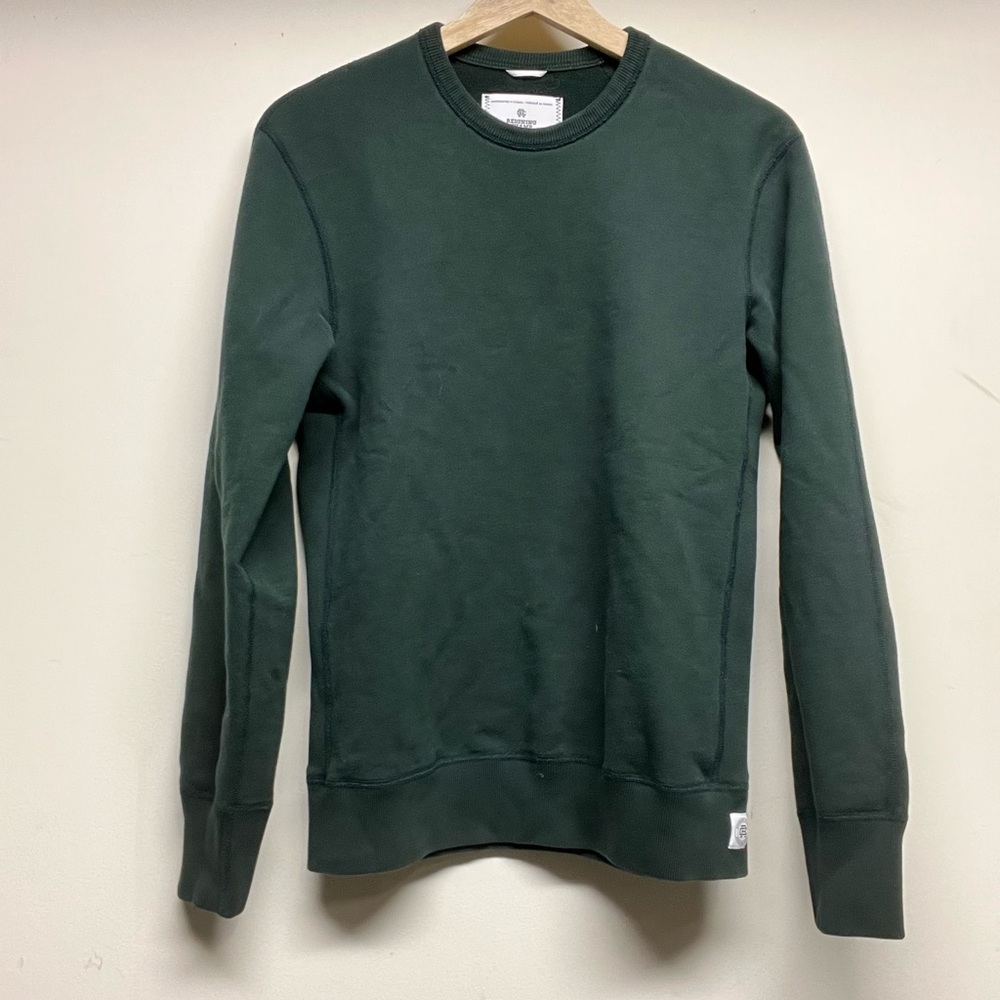 Reigning Champ Forest Green Crewneck Sweatshirt